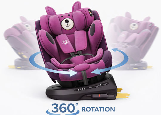 Buf Boof TWT Plus Deluxe Autositz i-Size mit Isofix Purple