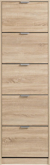Ξύλινη Base 15 με 5 Ράφια 58x18x191.5cm Ξύλινη Base 15 με 5 Ράφια 58x18x191.5cm