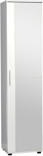 Ξύλινη Flat με 10 Ράφια Λευκή 45x36x187cm GP009-0081 Ξύλινη Flat με 10 Ράφια Λευκή 45x36x187cm GP009-0081