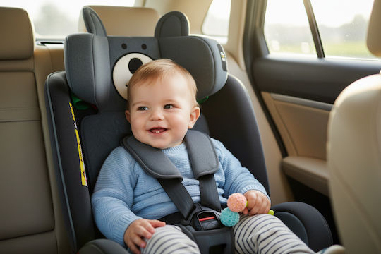 Buf Boof TWT Plus Deluxe Scaun Auto pentru Copii i-Size cu Isofix Albastru