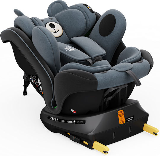 Buf Boof TWT Plus Deluxe Scaun Auto pentru Copii i-Size cu Isofix Albastru