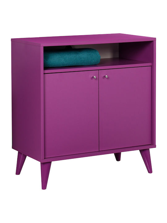 Holz Schuhschrank London mit 1 Regal 72x40x79cm