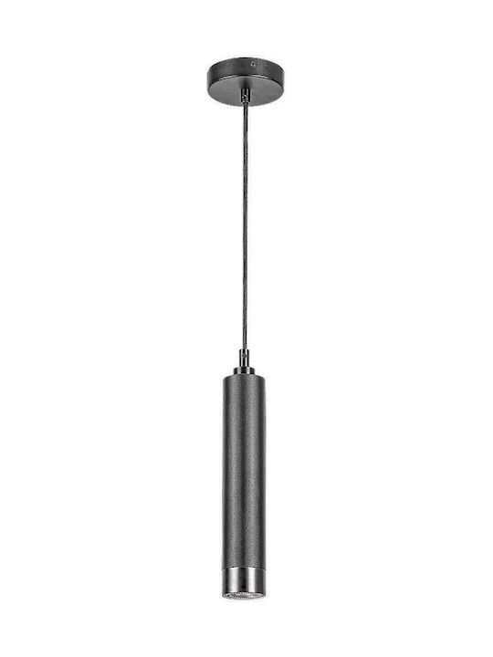 Rabalux Zircon Lustră Gri cu Dulie GU10 10cm.