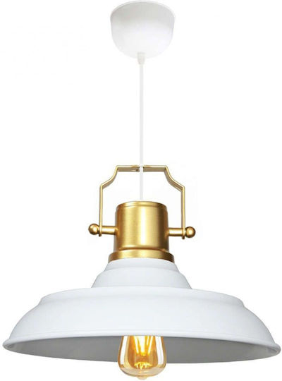 Opviq White Κρεμαστό Φωτιστικό Λευκό 25x25x80εκ. Opviq White Κρεμαστό Φωτιστικό Λευκό 25x25x80εκ.