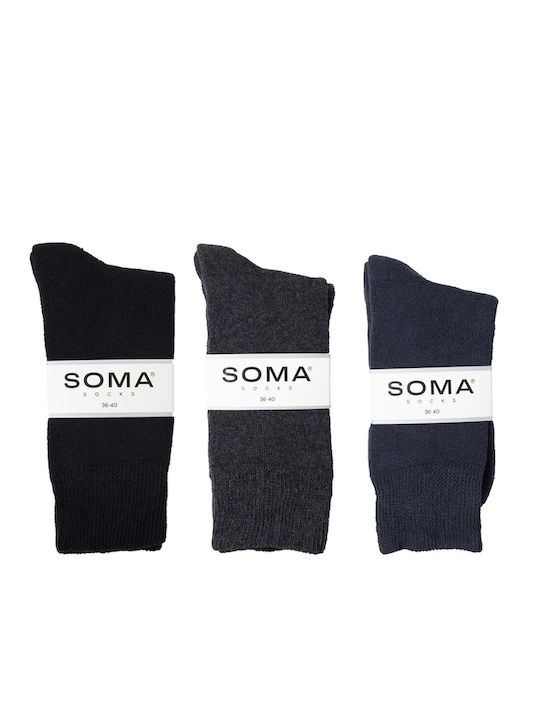 Soma Socks Casual Șosete Pentru Femei Multicolore 3Pack