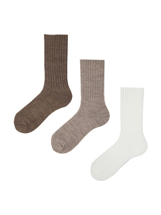 Soma Socks Γυναικείες Κάλτσες Πολύχρωμο 3Pack