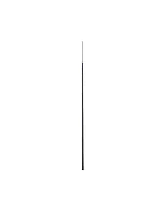 Ideal Lux Висящо Таванно Осветително Тяло LED 3000K Метално Черно 100 См Look Sp1 Round D1,6