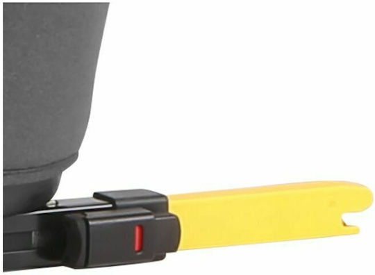 Asalvo Alzafix Scaun Auto Booster i-Size cu Isofix Negru 22-36 kg
