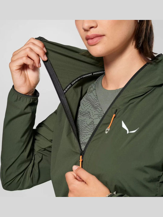 Pedroc Pl Wind Hd Women's Sleeveless Hiking Windproof Jacket Khaki