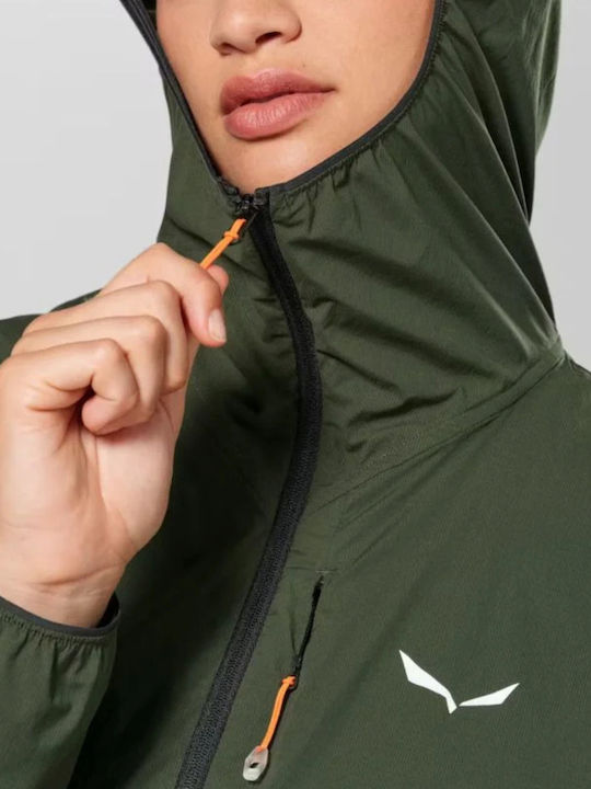 Pedroc Pl Wind Hd Women's Sleeveless Hiking Windproof Jacket Khaki