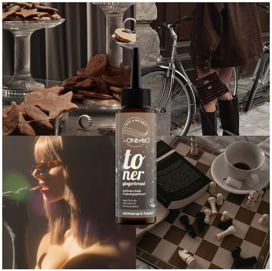 OnlyBio Toner Χωρίς Αμμωνία Gingerbread 100ml