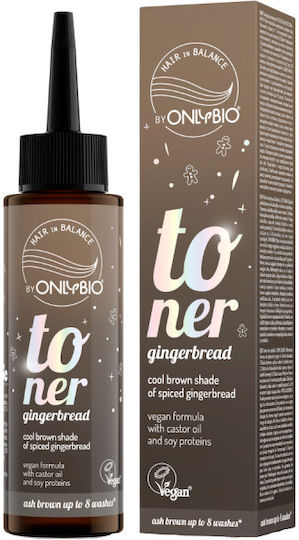 OnlyBio Toner Χωρίς Αμμωνία Gingerbread 100ml
