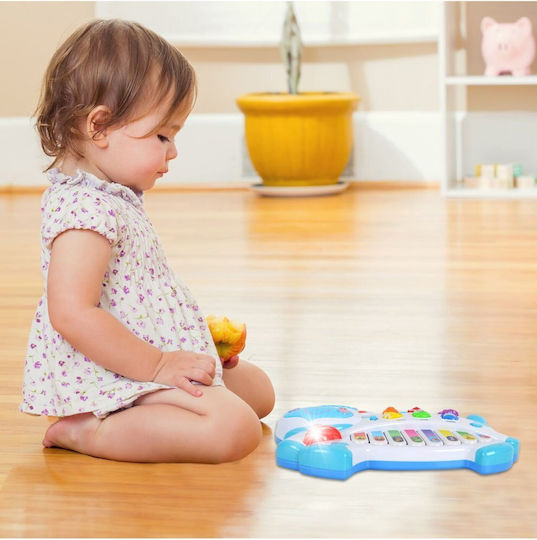 MalPlay Instrument Muzical cu Muzică, Lumină și Sunete pentru 12+ Luni