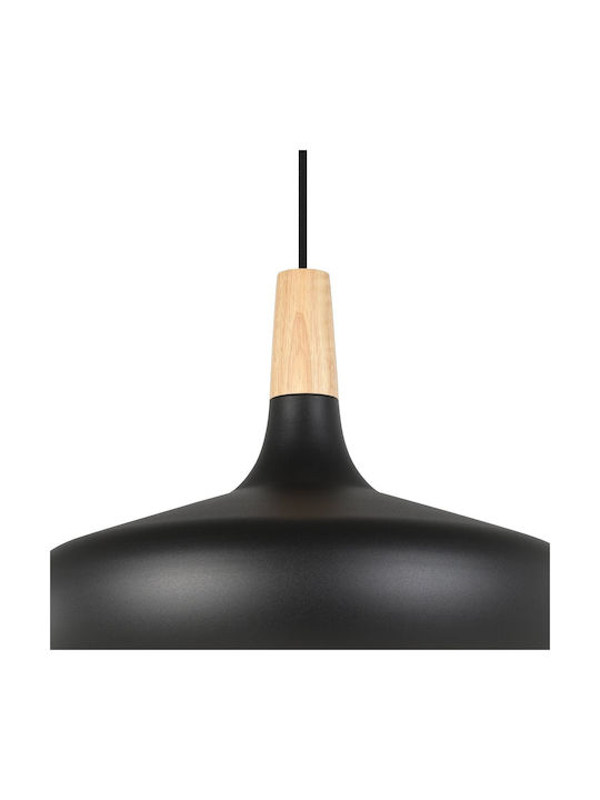 Eglo Sabinar Hängelampe Schwarz Glocke mit Fassung E27