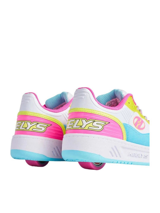 Παιδικά Sneakers με Ροδάκια Λευκά