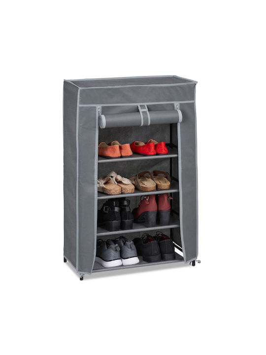 Stoff Schuhschrank 60x30x90cm