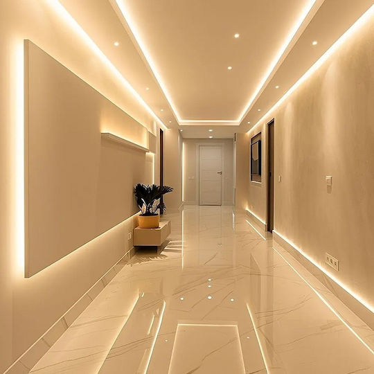 V-TAC LED Strip 24V Warm White Light 10m Type SMD2835