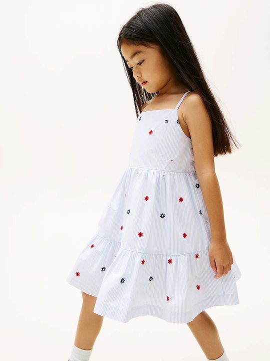 Rochie Fete Fără Mâneci Floral Set Cu Haină Albă