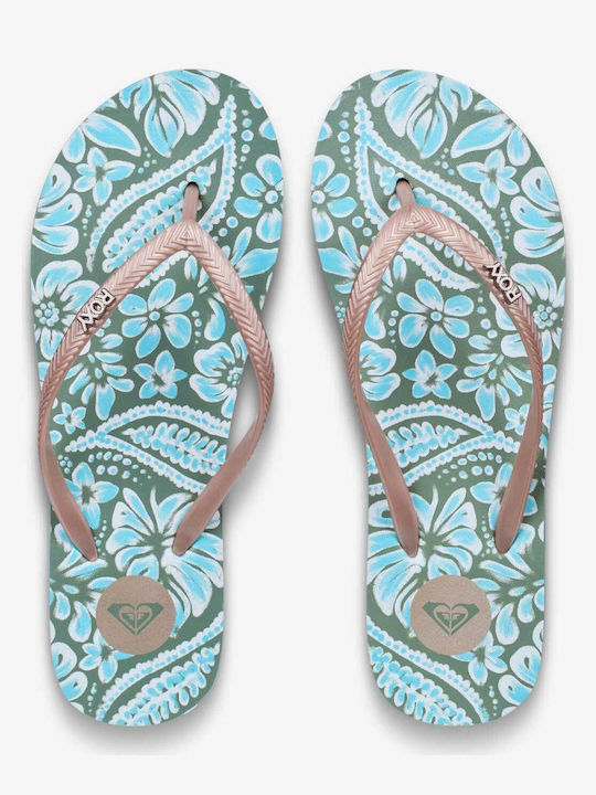 Flip Flops In Green Colour