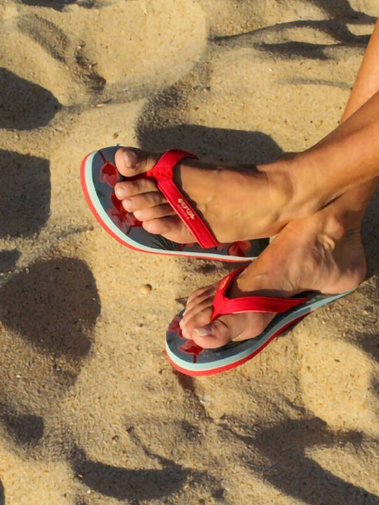 Flip Flops in Light Blue Colour