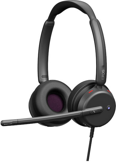 Epos IMPACT 400 MS UC DUO ANC On Ear Căști Multimedia cu Microfon și Conectivitate USB-A / USB-C