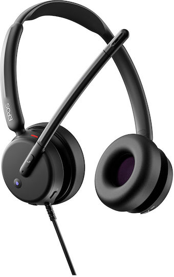 Epos IMPACT 400 MS UC DUO ANC On Ear Căști Multimedia cu Microfon și Conectivitate USB-A / USB-C