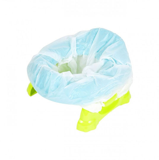 MalPlay Toddler Toilet Seat with Footrest Blue