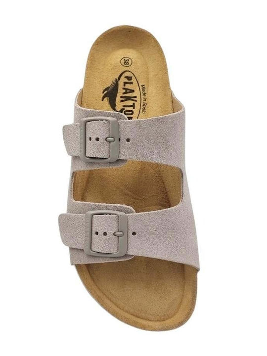 Beta Sandale De Piele Damă Gri