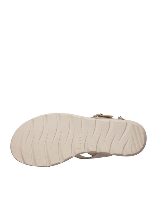 Leather Women's Sandals Rose Gold