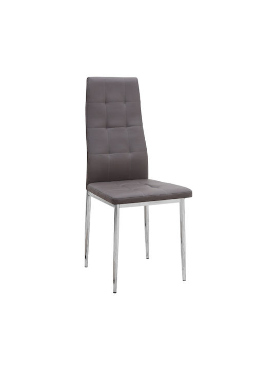 Rosa Scaune Sala de mese Maro 1buc 41x48x98buc