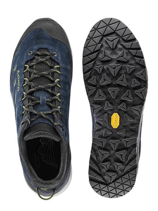 Lowa Men's Hiking Shoes Waterproof with Gore-Tex Membrane Blue