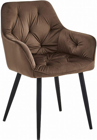 Stuhl Küche 56x62x83.5cm Braun