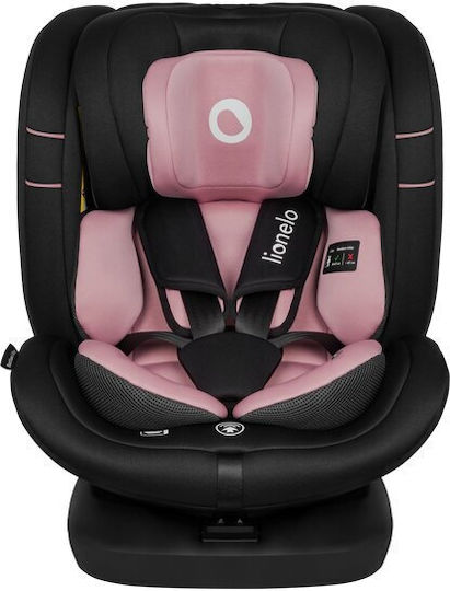 Lionelo Bastiaan Scaun Auto i-Size cu Isofix Roz 9-36 kg