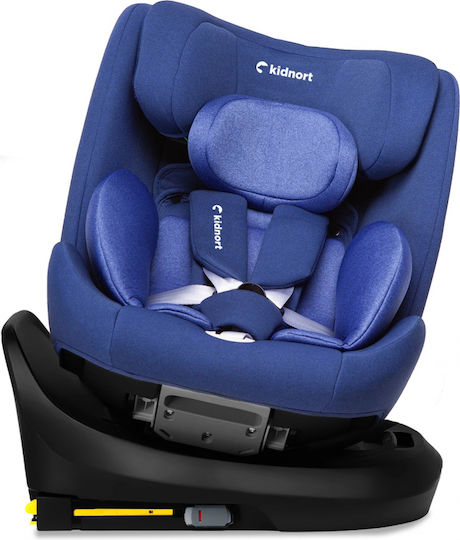 Kidnort Scaun Auto i-Size cu Isofix Albastru 9-36 kg