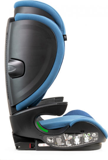Kidnort Καθισματάκι Αυτοκινήτου i-Size με Isofix Μπλε