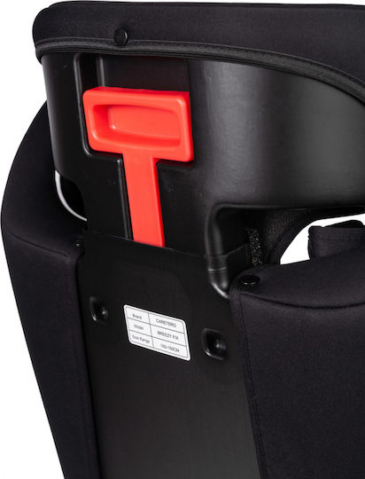 Caretero Καθισματάκι Αυτοκινήτου i-Size με Isofix Μαύρο