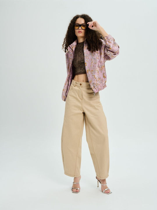 Project Soma Bomber Jacket Pink