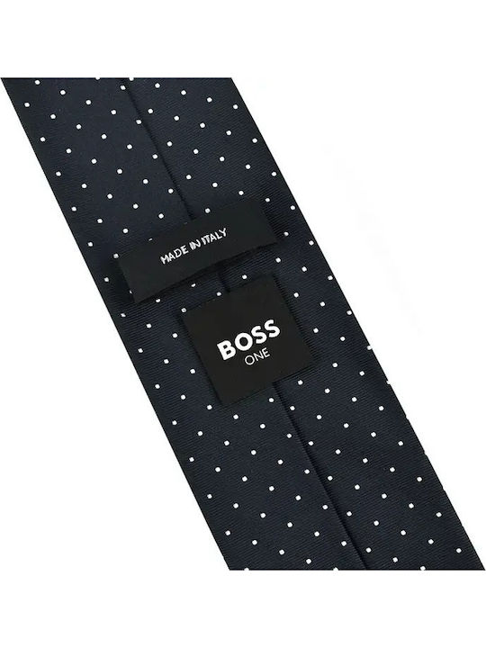 Boss Men's Silk Tie in Blue Colour