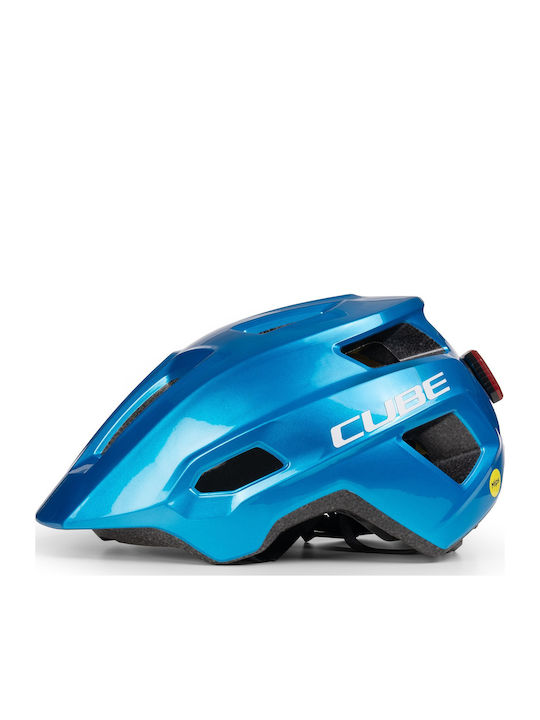 CUBE Linok Kids' City Bike Helmet Blue