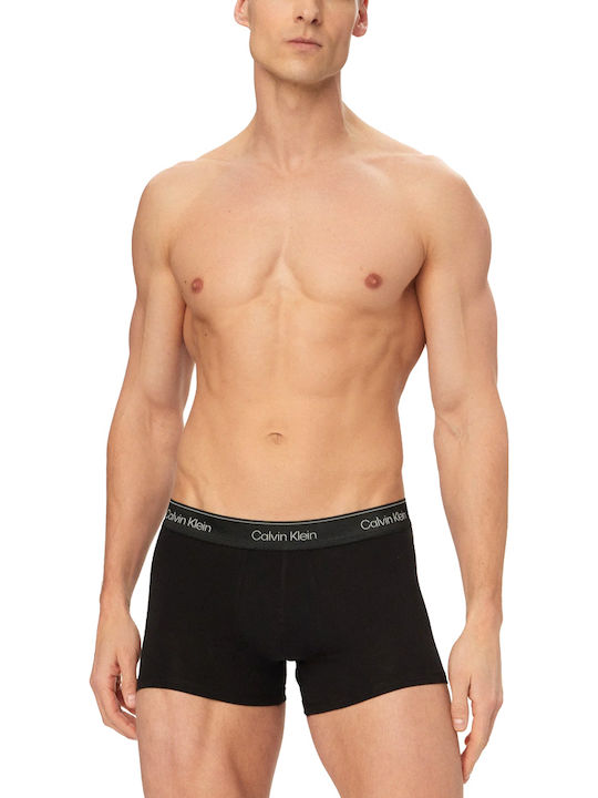 Calvin Klein Trunk Men's Boxers White-Black 3Pack