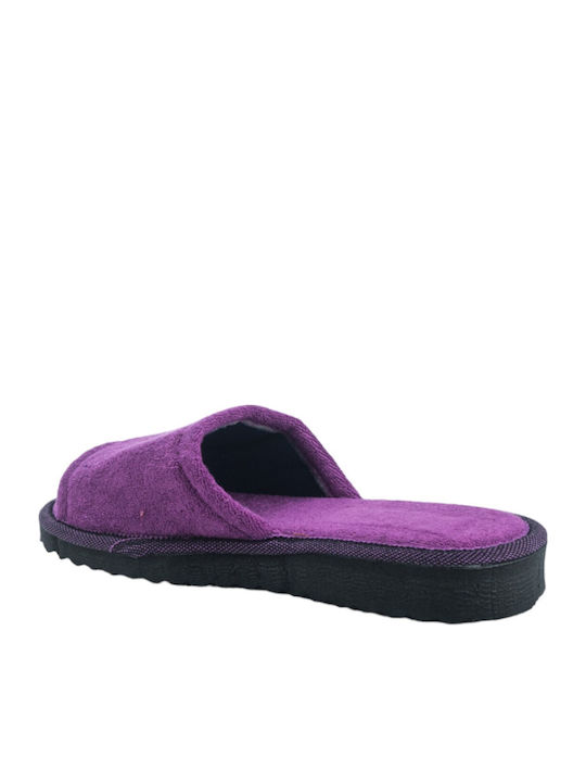 Winter Women's Purple Slippers