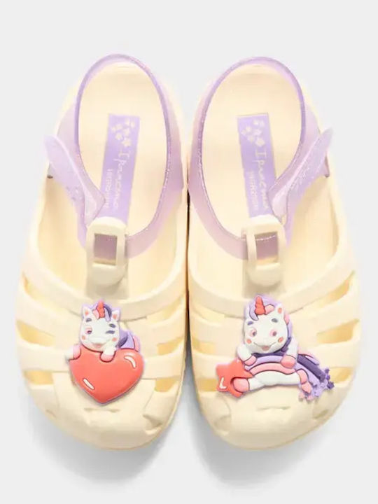 Summer Kids Beach Clogs Yellow