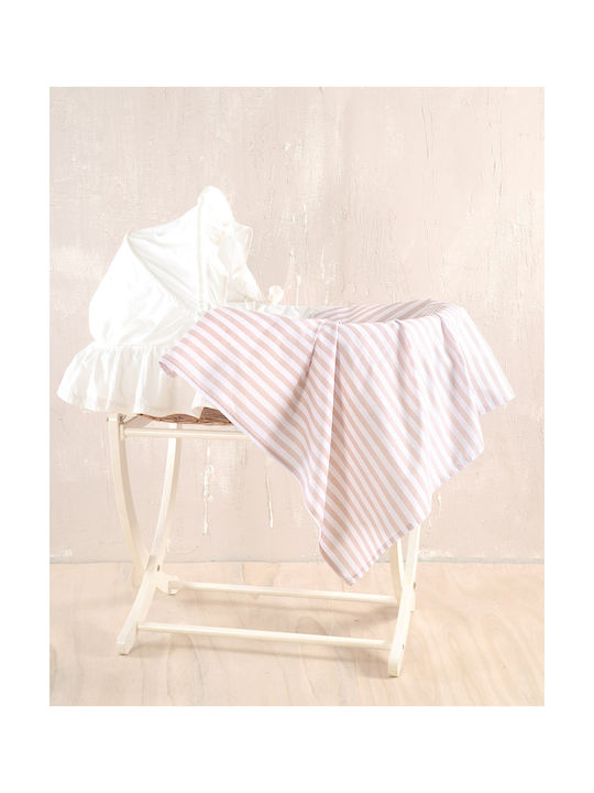 Rythmos Baby Bettlaken Für Krippe Baumwolle Beige 3 Stück