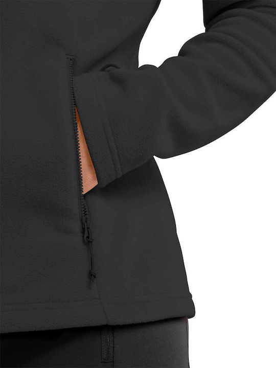 Women's Sweatshirt Cardigan Black