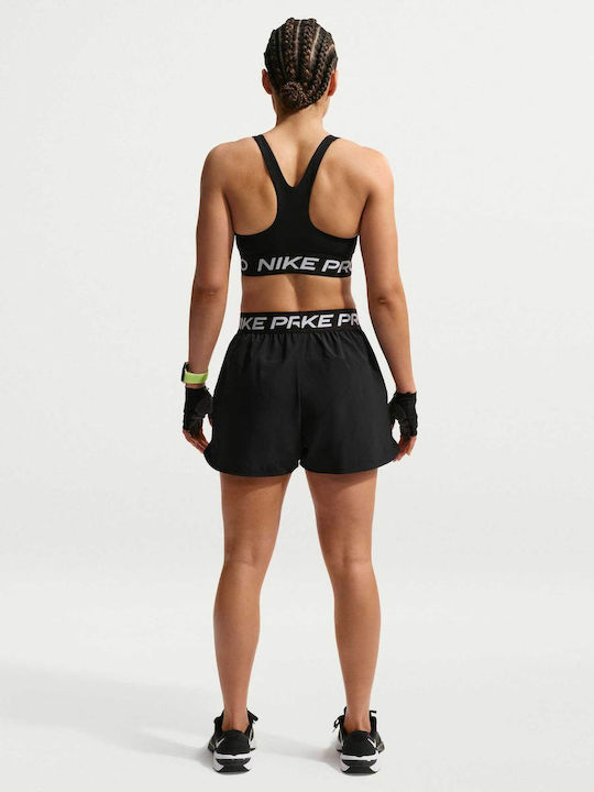 Dri-Fit Pro Damen Sport-BH Schwarz
