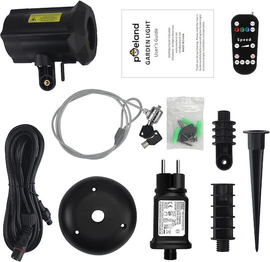 Christmas Spotlight LED with Blue / Green / Red / RGB Lighting with Remote Control