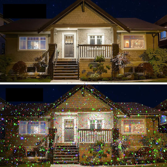Christmas Spotlight LED with Blue / Green / Red / RGB Lighting with Remote Control