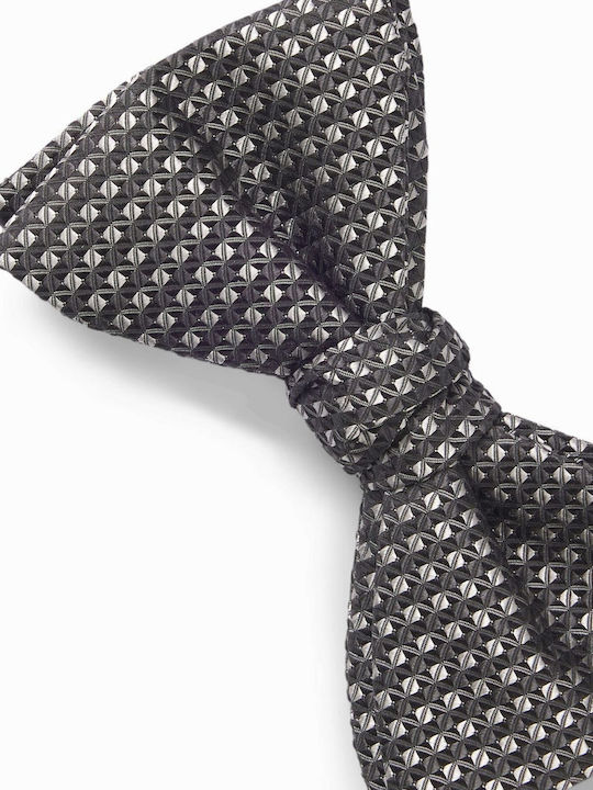 Hugo Папион Bow Tie Dressy Микросхемно Черен
