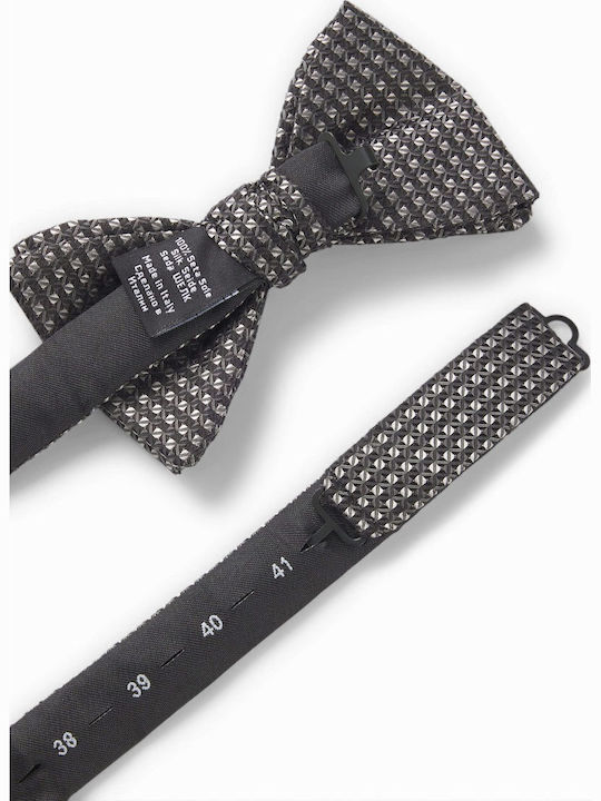 Hugo Папион Bow Tie Dressy Микросхемно Черен