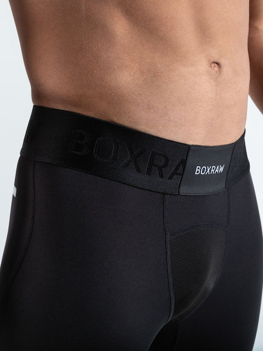 Boxraw Long Men's Martial Arts Leggings Black